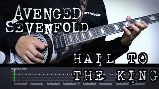 Cover + Tablatura Solo Hail To The King de Avenged Sevenfold | PlayRiffs #tabs #ax7 #guitarcover