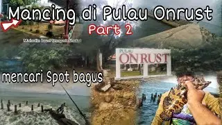 Mancing di Pulau Onrust