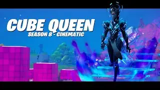 Fortnite: Cube Queen Cinematic Gameplay Showcase! (FREE Season 8 Cinematics Pack)