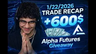 How I Made $600 Day Trading NQ | 1/22/26 Trade Recap