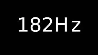 Speaker Sound Test 182Hz