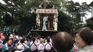 令和六年服織田神社祭典１丁目屋台青年の踊り