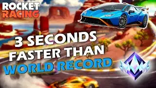 World Record Speedrun on the Hardest Map | Rocket Racing