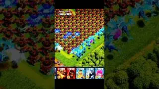 1000 Air Defences vs 1000 Electro Dragon (Clash of Clans)coc new video #coc #new #youtube #gaming