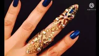 Gorgeous Golden Nail Ring collection 2022