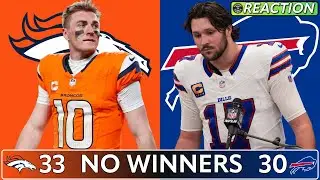 AFC DIVISIONAL ROUND REACTION: Broncos win, Allen terrible. Nix out. Nobody wins.