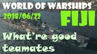 World of Warships UK Tier 7 Cruiser Fiji