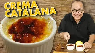 APRENDA A FAZER UMA DELICIOSA CREMA CATALANA COM O CHEF TAICO - SOBREMESA ESPANHOLA
