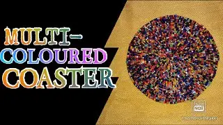 MULTI-BEADED COASTER | DIY | #KenyanYouTuber (012)