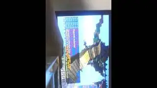 Jogando minecraft no ghast e no rev tut no sky wars