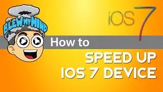 Step by Step instructions - How to speed up your IOS 7 device.