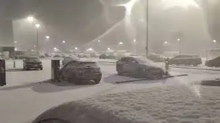 Storm Goretti hits Birmingham 