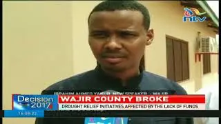 Drought relief initiatives in Wajir County affected by lack of funds