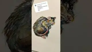 рисую мышку #tomarin #art