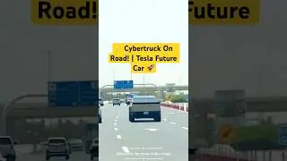🚀 Cybertruck Road पर Live! | Tesla का Future Car in Action ⚡ #Cybertruck