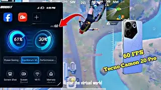 Tecno Camon 20 Pro 5G BGMI Test