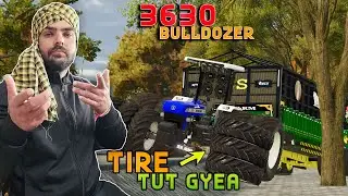 😱 bulldozer 3630 de Tut gye Tire 💥 You Won't Believe What Happens | Punjab Map #4 | Dhaliwal