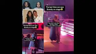 Brandy WALKS OFF Stage Mid-Concert 😳🎤 Monica Left to Finish the Show Alone 👀💔
