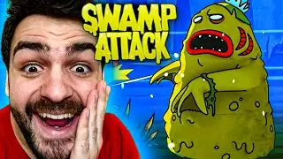 ME ENFRENTO AL MONSTRUO DEL PANTANO | Swamp Attack #3