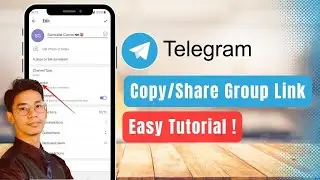 Telegram Group Link - How to Copy and Share Group Link in Telegram