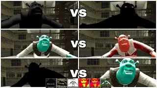 THE EVERY OLD VS NEW FASTEST SHREK IN GMOD IS INSANE