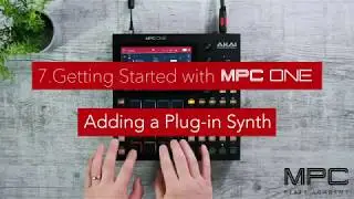 Начало работы с MPC One | Добавление плагина-синтезатора