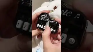 Micro Piano Keychain, Portable Keyboard Instrument Keychain with Lights #cute #keychain #pianomusic