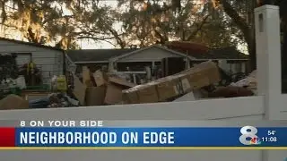 Seffner home is surrounded by broken down vehicles; neighbors are upset