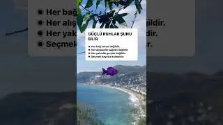 G&Uuml;&Ccedil;L&Uuml; RUHLAR BUNU BİLİR🦋 #retorik #felsefe #kendinisevmek #hayat #frekans #iletişim