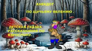 АНЕКДОТ :  ПО ЩУЧЬЕМУ ВЕЛЕНИЮ .