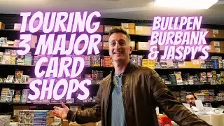 TOURING 3 MAJOR CARD SHOPS IN LOS ANGELES!!!(BULLPEN BURBANK & JASPYS)