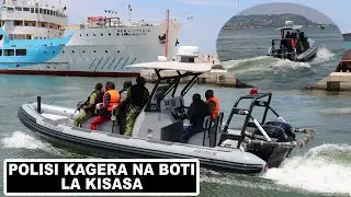 ПРИМИТЕ УЧЕБНЫЕ ИСПЫТАНИЯ НОВОГО ПОЛИЦЕЙСКОГО КАТЕРА KAGERA НА ОЗЕРЕ ВИКТОРИЯ/RPC AZUNGUMZA