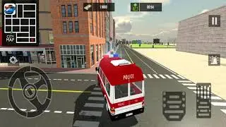 Police Ambulance Van Driving - 911 Rescue Emergency Simulator - Android GamePlay
