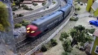 SP Passenger Trains on the LK&R Layout
