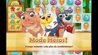 Farm Heroes Saga level 364 - 3 &eacute;toiles