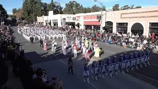 Kamehameha Warrior Marching Band & Color Guard - 2020 Pasadena Rose Parade