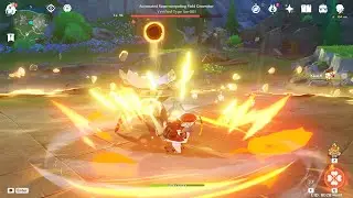 No Hit Solo Klee vs Geo Robot Local Legend