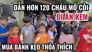 MỜI CÁC CHÁU MỒ CÔI MÁI ẤM GIUSE ĐI ĂN KEM & MUA SẮM THEO SỞ THÍCH | CHÁU NÀO CŨNG SƯỚNG MÊ TƠI