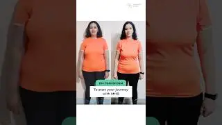 23 kg weight loss and belly fat gone with home foods and home workout - fat loss journey
