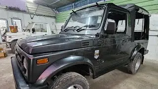 Soft top Laganne se pehle cabin ko ker lei ready #gypsy #GypsyKing 