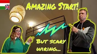 Ep 1. Budapest DIY Renovation: Shocking Electrical Problems in Our New Flat