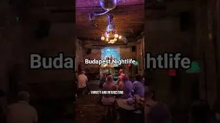 Ruin bar and chimney cake. Budapest Solo trip 2025 #travel #hungary