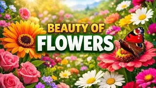 🌸 &ldquo;Beauty of Flowers | Relaxing Nature View 🌼&rdquo;