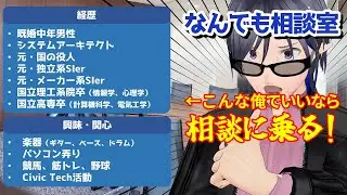 【なんでも相談室】俺でいいなら相談に乗る！【相談ないときはゲームしてる】