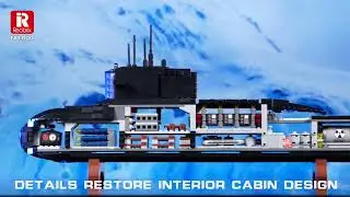 Reobrix Nuclear Submarine: Dive into Detailed Building Fun