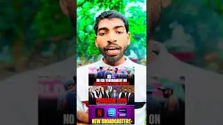 ICC TOURNAMENT KA NEW BROADCAST IS CONFIRMED ✅ #shortvideo #cricket #icc