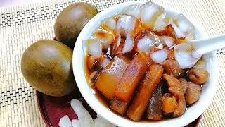 How to Cook Luo Han Guo Winter Melon Dessert & Drinks (Monk Fruit) | 罗汉果冬瓜甜水 | Cough Home Remedy