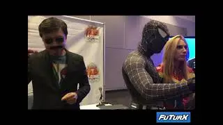 ComicConLA 2019 MCU Black Spider Man Panel #4 - FuTurXTV/HHBMedia - David L. &ldquo;Money Train&rdquo; Watts