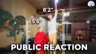 Public reaction On SECOND TALLEST PERSON IN THE WORLD KARAN (full vlog) | KARAN SINGH
