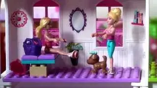 Barbie, Lego, Mega Bloks   Kate & Alexa Mini Series Part 6 - In a Treehouse